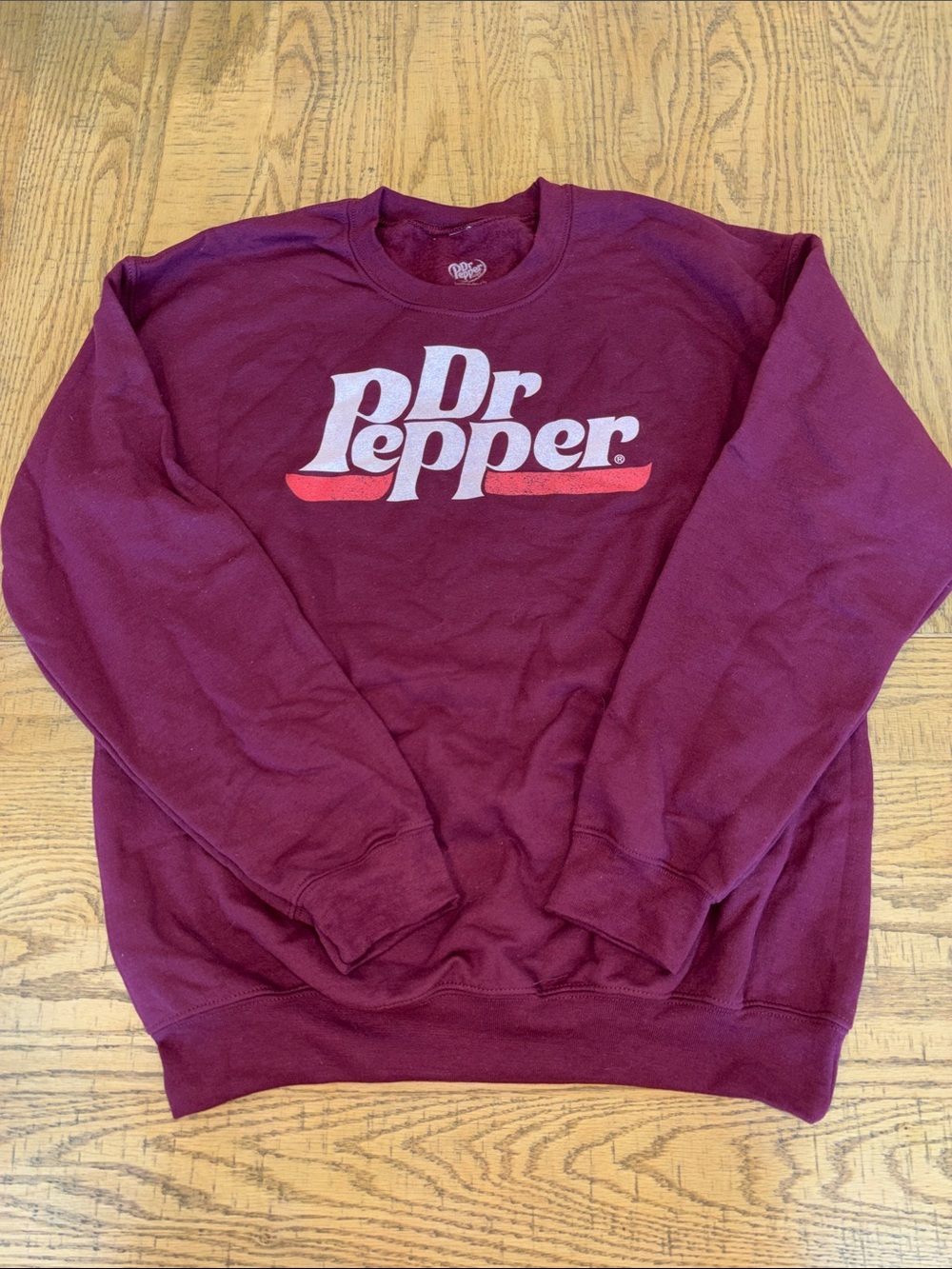 Dr Pepper Sweatshirt Unisex Medium NWOT